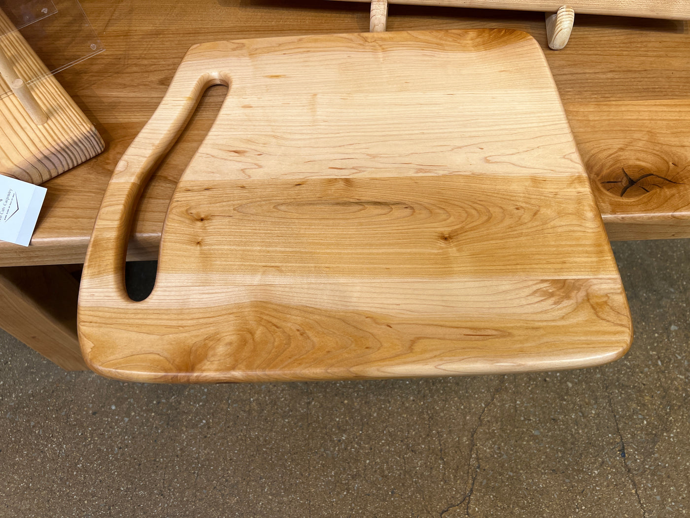 19”x17”x1” Pizza Board /Dough Board - Rustic Hickory
