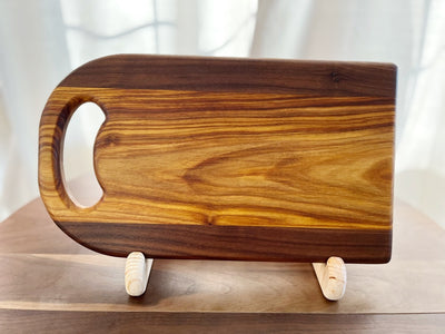 Canarywood & Walnut Cutting Board -16" x 9"x 7/8"
