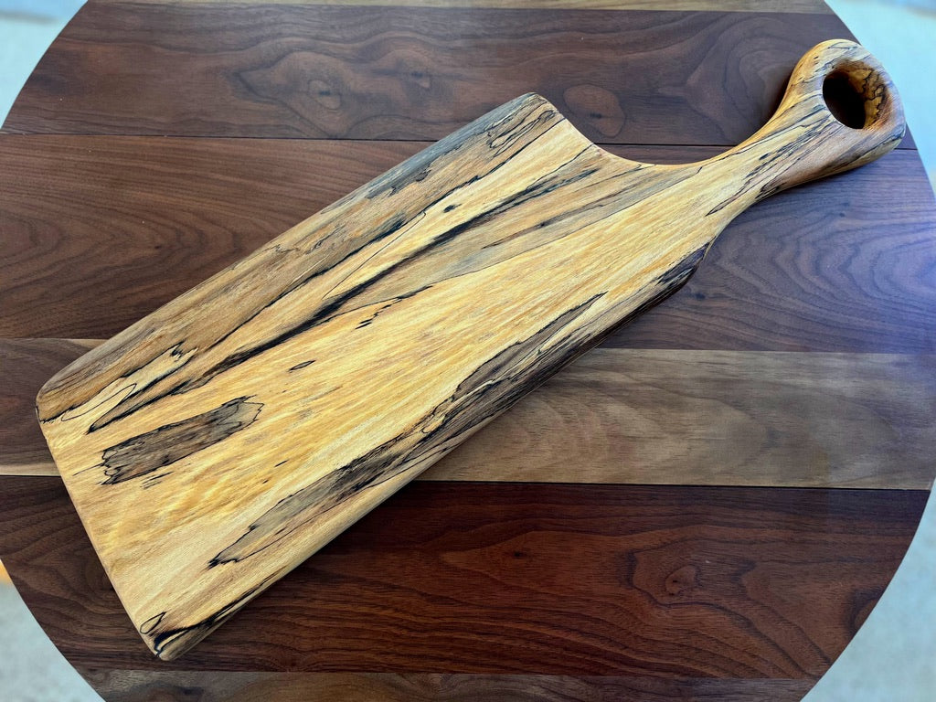 Spalted Sycamore Charcuterie Board/Utility Board- 23" x 7" x 1" **