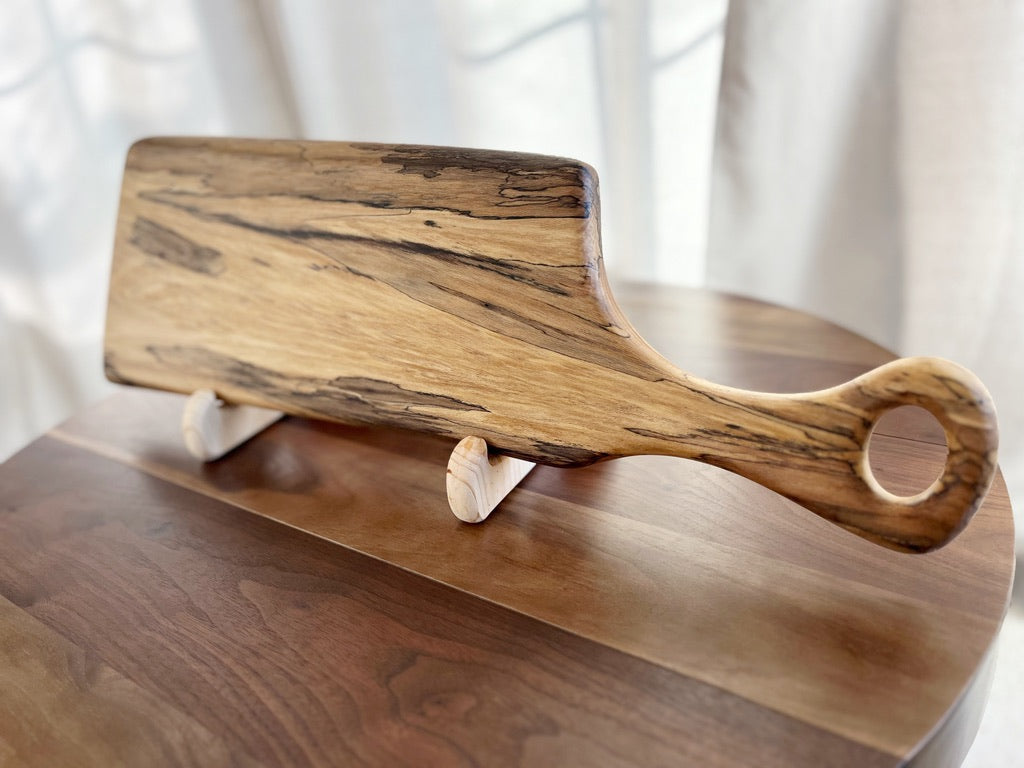 Spalted Sycamore Charcuterie Board/Utility Board- 23" x 7" x 1" **