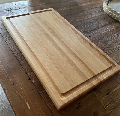 Hard Maple United States of America Flag Cutting Board  - 23 1/2" x 12 3/4" x 1"
