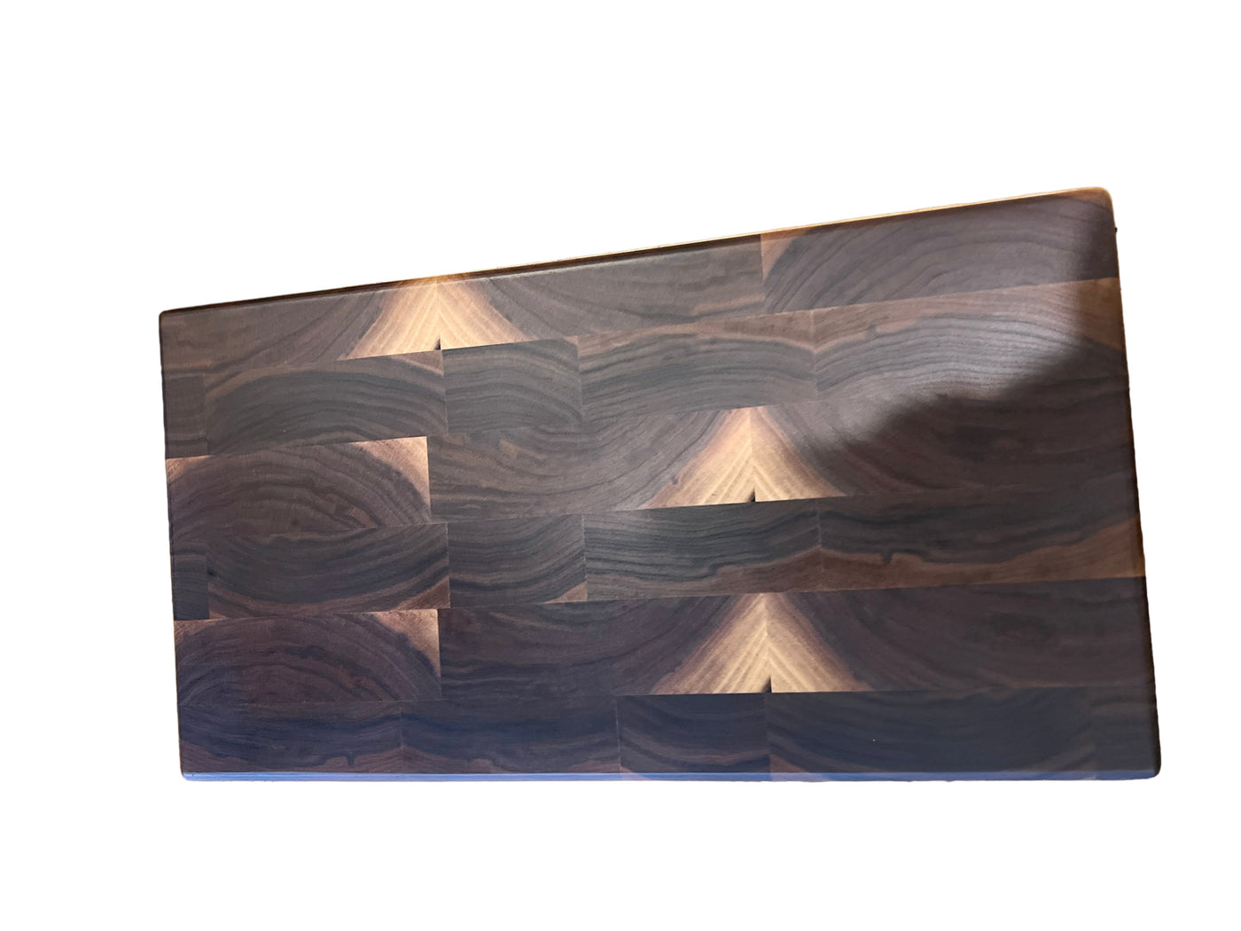 20 1/4” x 10 3/4” x 1 1/4” Walnut Luxury End Grain Cutting Board